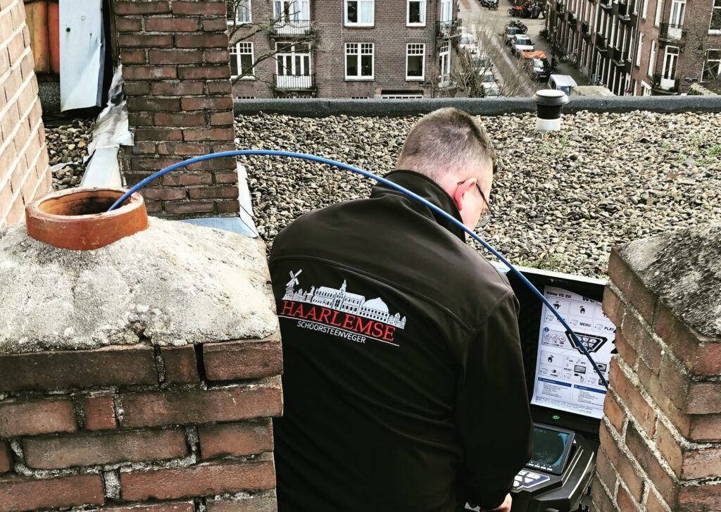 Schoorsteenveger Haarlem schoorsteen inspectie rookkanaal