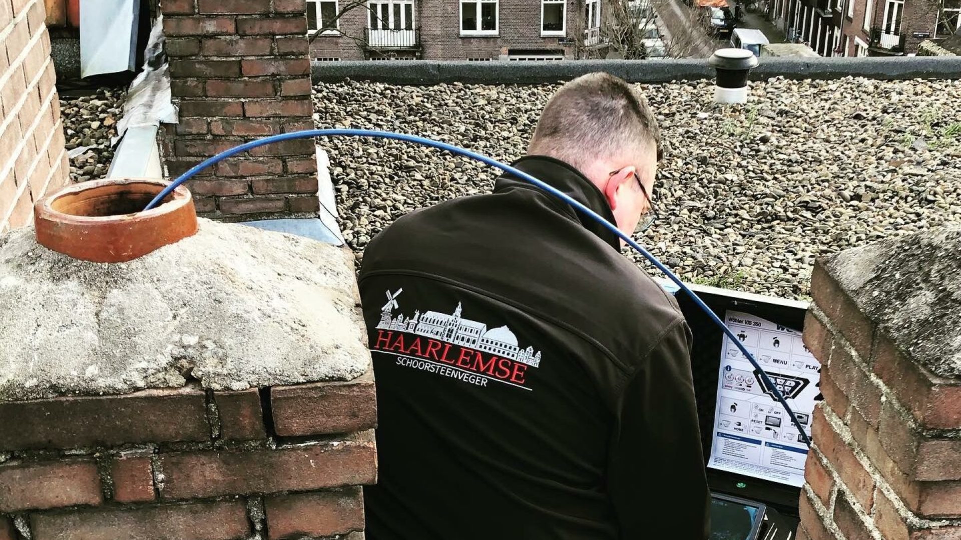 Schoorsteenveger Haarlem schoorsteen inspectie rookkanaal
